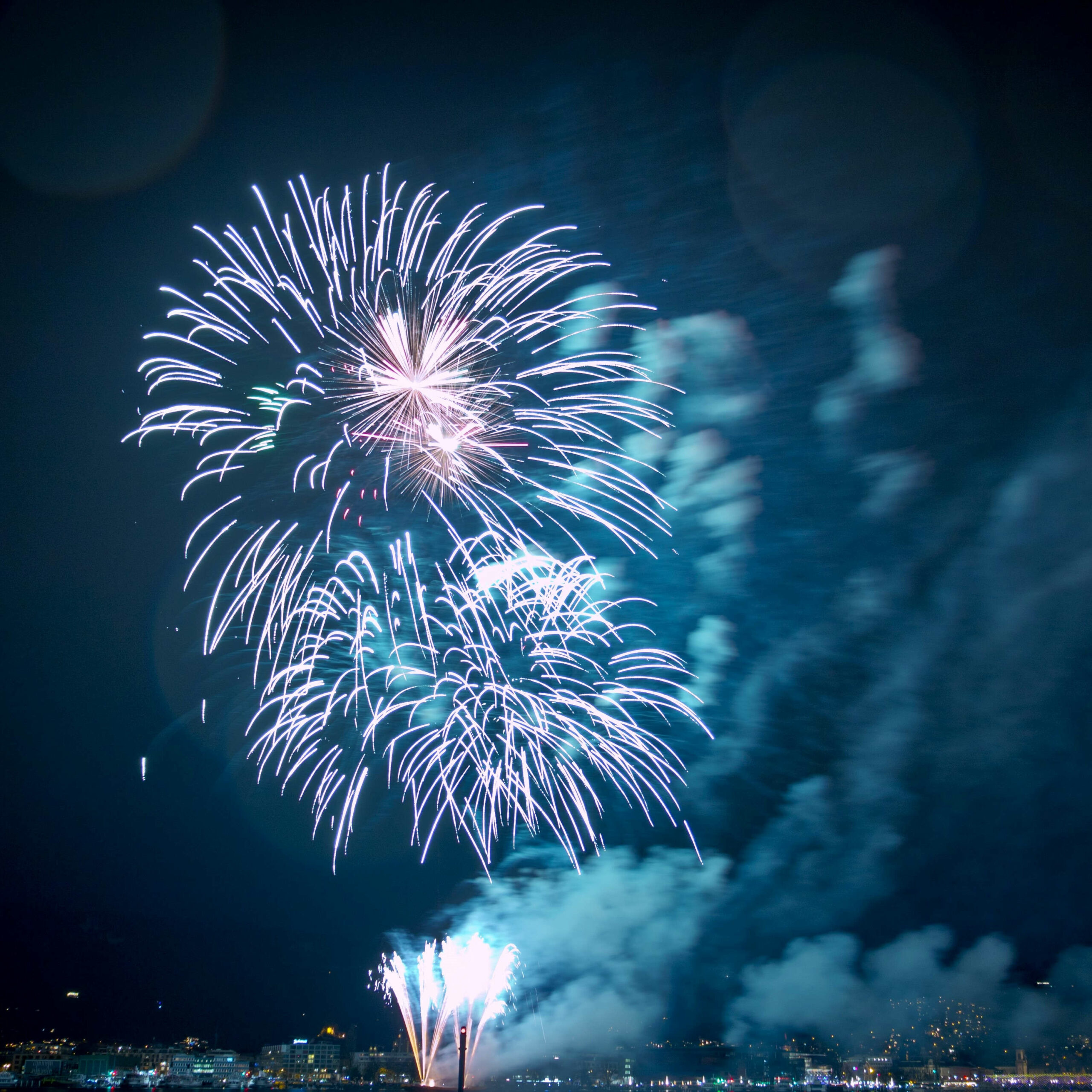 Feuerwerk zum Jahreswechsel - dekorativ