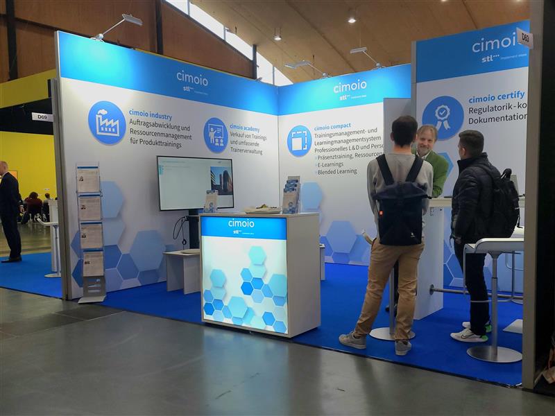 Learntec Messestand 2024 